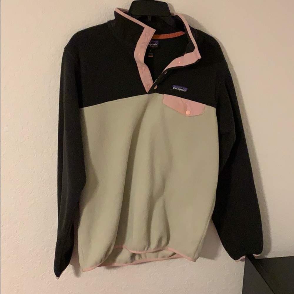 Patagonia pull over 3/4 jacket